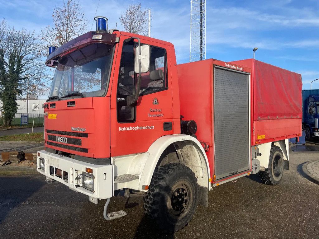 Iveco Eurocargo 95E18 Intercooler 4x4 manuel gearbox 14.000 km !!