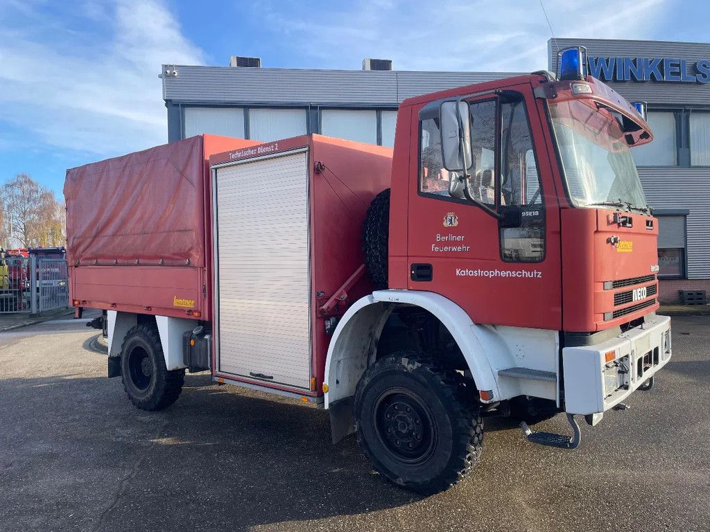 Iveco Eurocargo 95E18 Intercooler 4x4 manuel gearbox 14.000 km !!