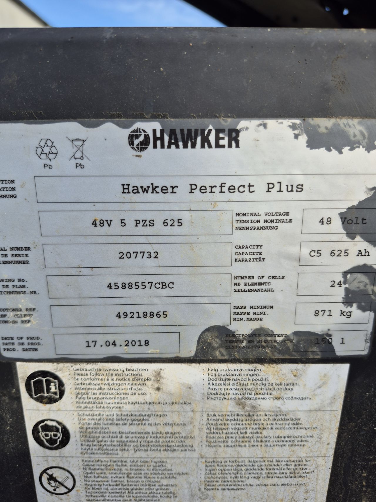 Linde E18-01 triplex sideshift 4.130 mm bj 2012 3832 uur