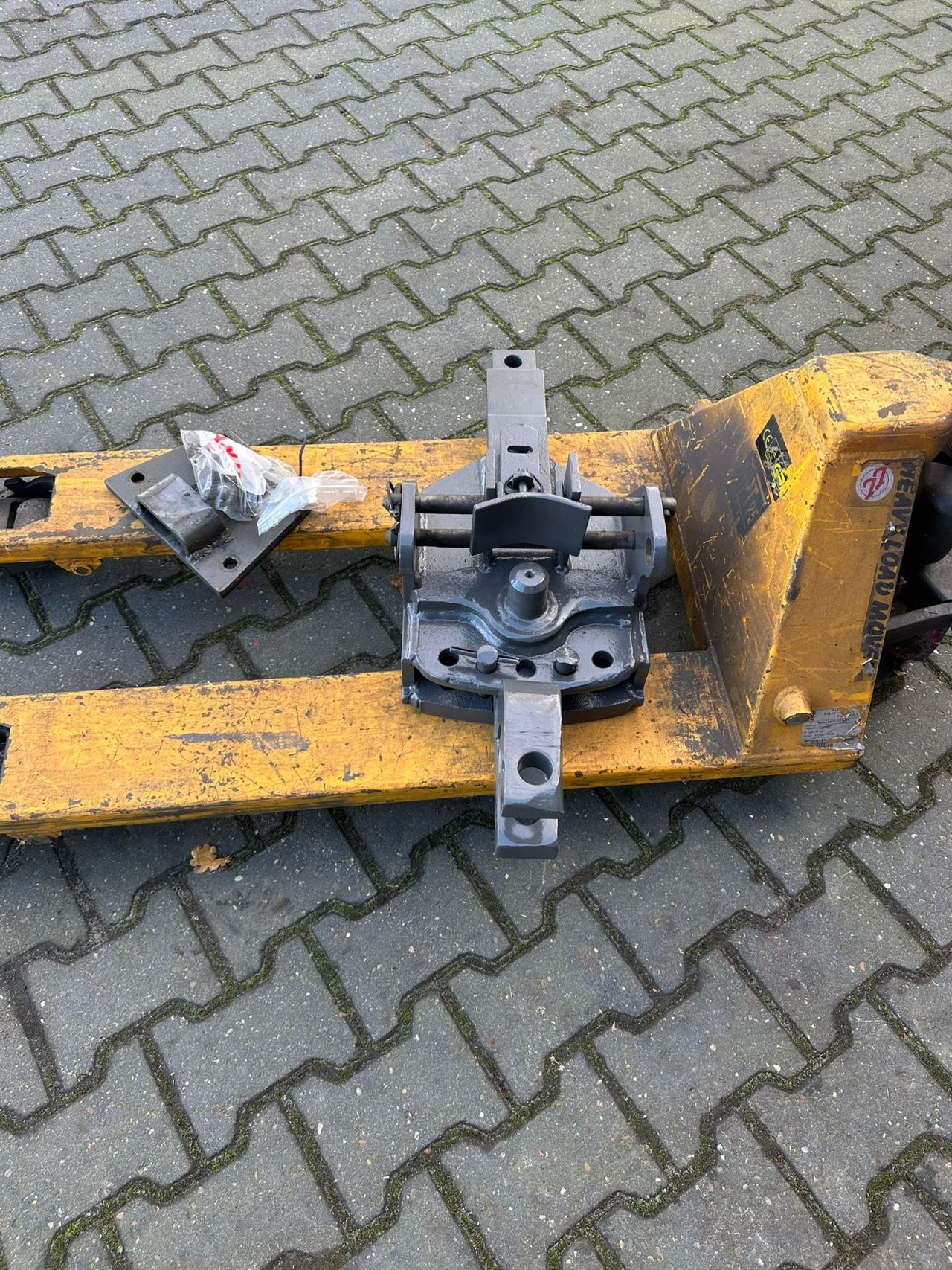 Fendt frontgewichten ondertrekhaak kipperknobbel