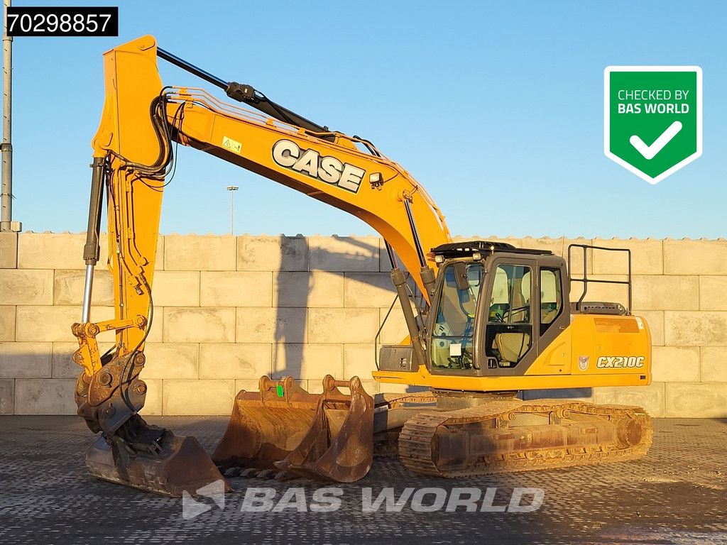 Case CX210 C 3 BUCKETS