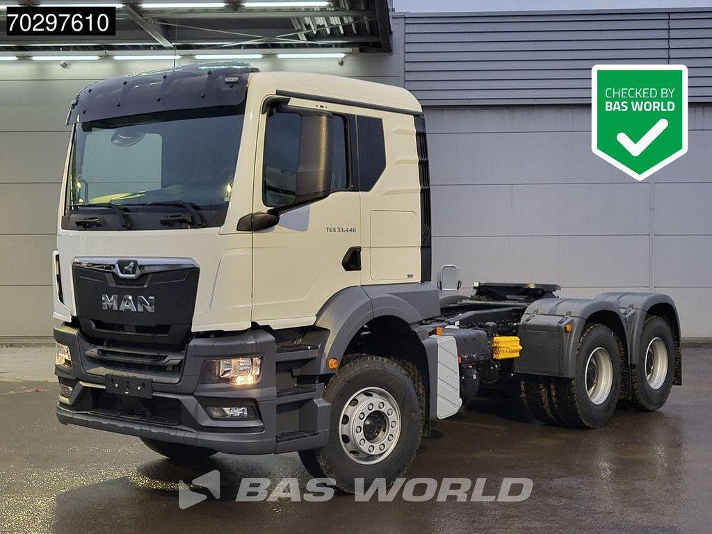 MAN TGS 33.440 6X4 NEW! TN Manual Full-Steel Big-Axle Drumbrakes Euro 2
