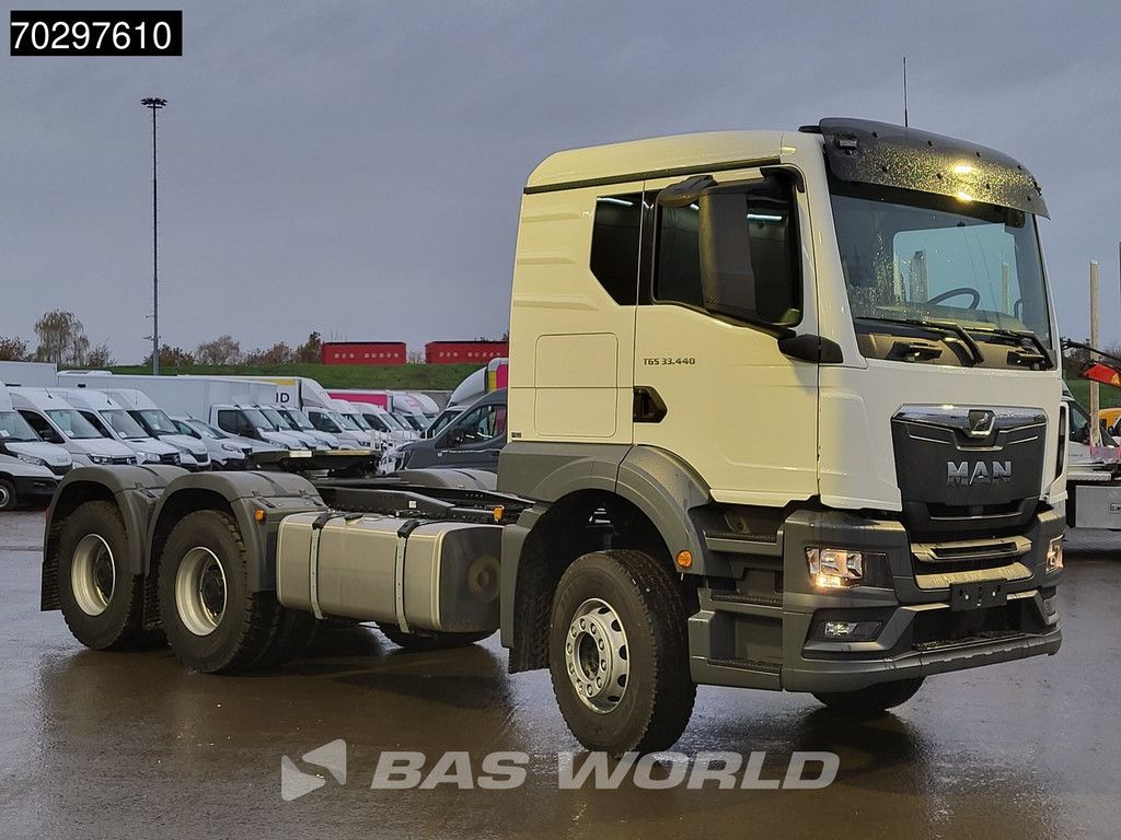 MAN TGS 33.440 6X4 NEW! TN Manual Full-Steel Big-Axle Drumbrakes Euro 2