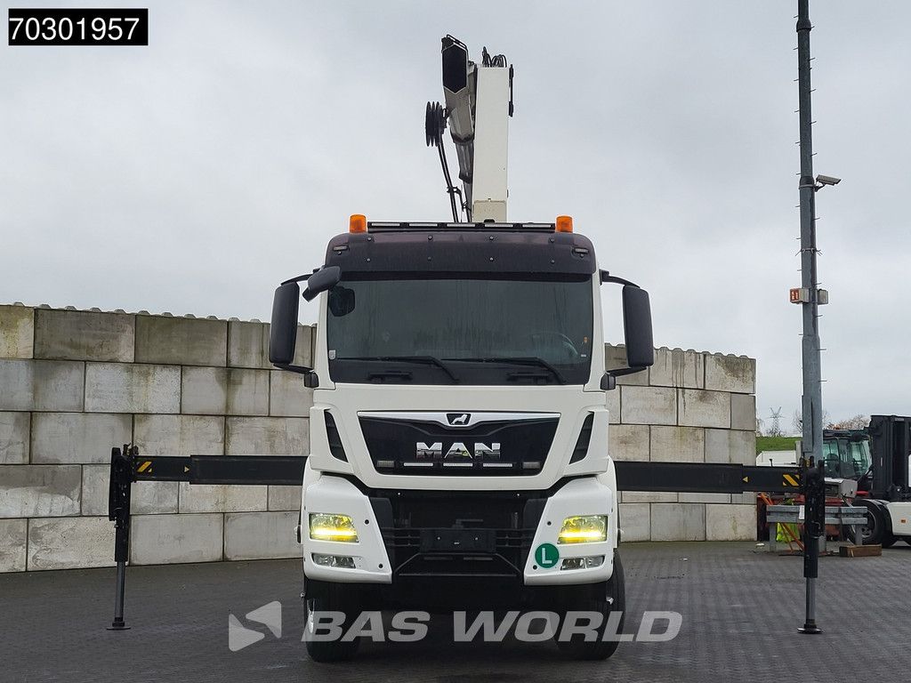 MAN TGS 33.420 6X6 Palfinger PK33002 EH Crane 12m3 tipper Manual Retarder Big-Axle Euro 6