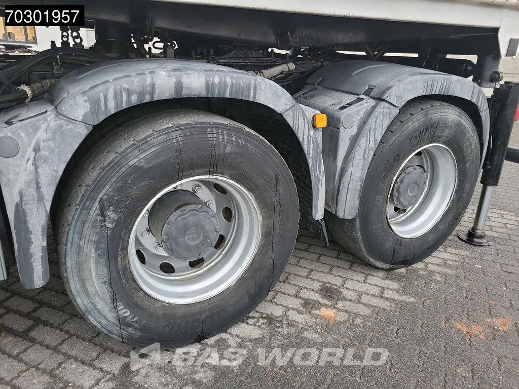 MAN TGS 33.420 6X6 Palfinger PK33002 EH Crane 12m3 tipper Manual Retarder Big-Axle Euro 6