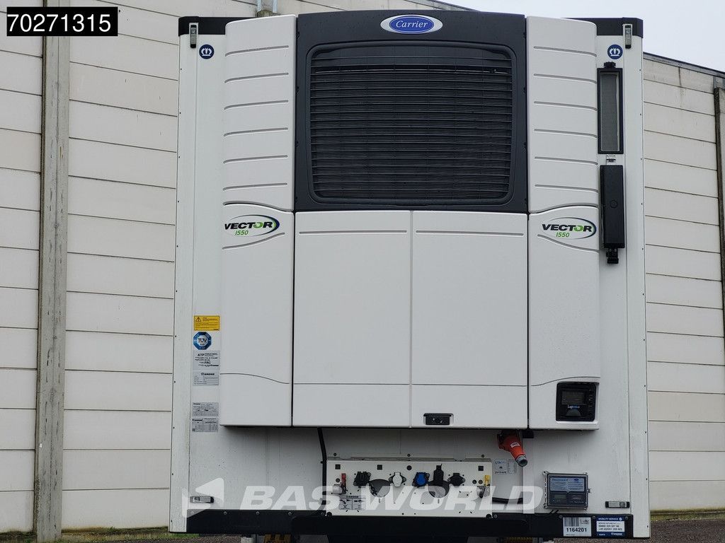 Krone Carrier Vector 1550 NEW Liftachse Palettenkasten