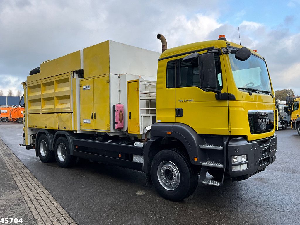 MAN TGS 33.480 6x4 MTS Saugbagger 8 m³