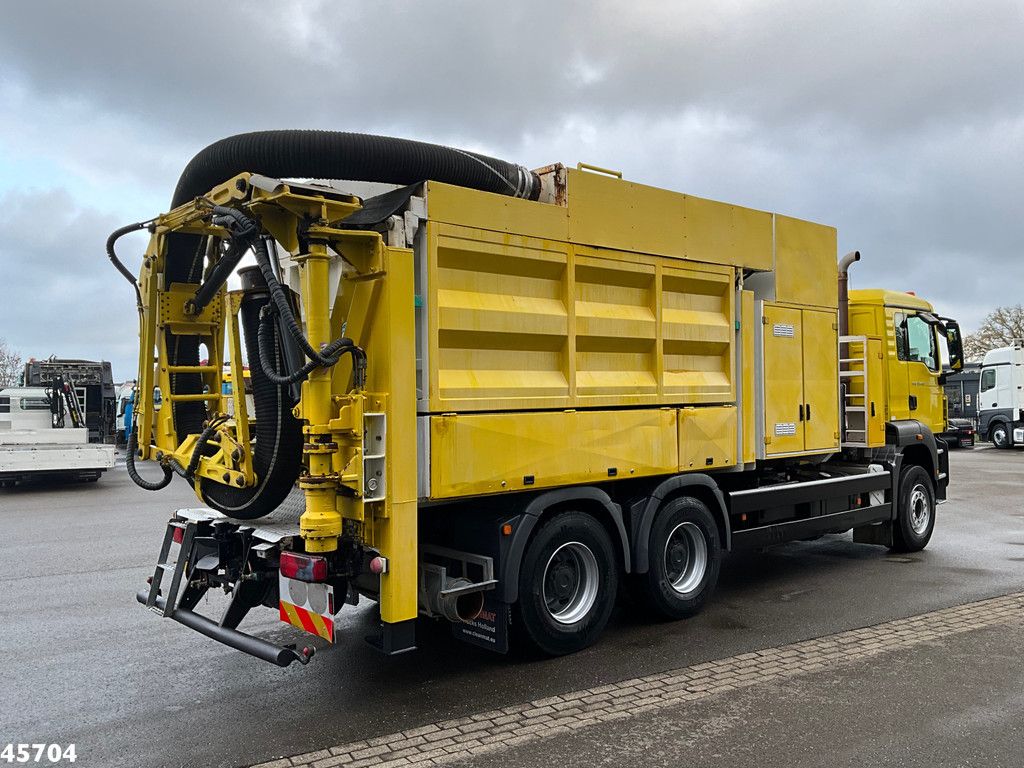 MAN TGS 33.480 6x4 MTS Saugbagger 8 m³