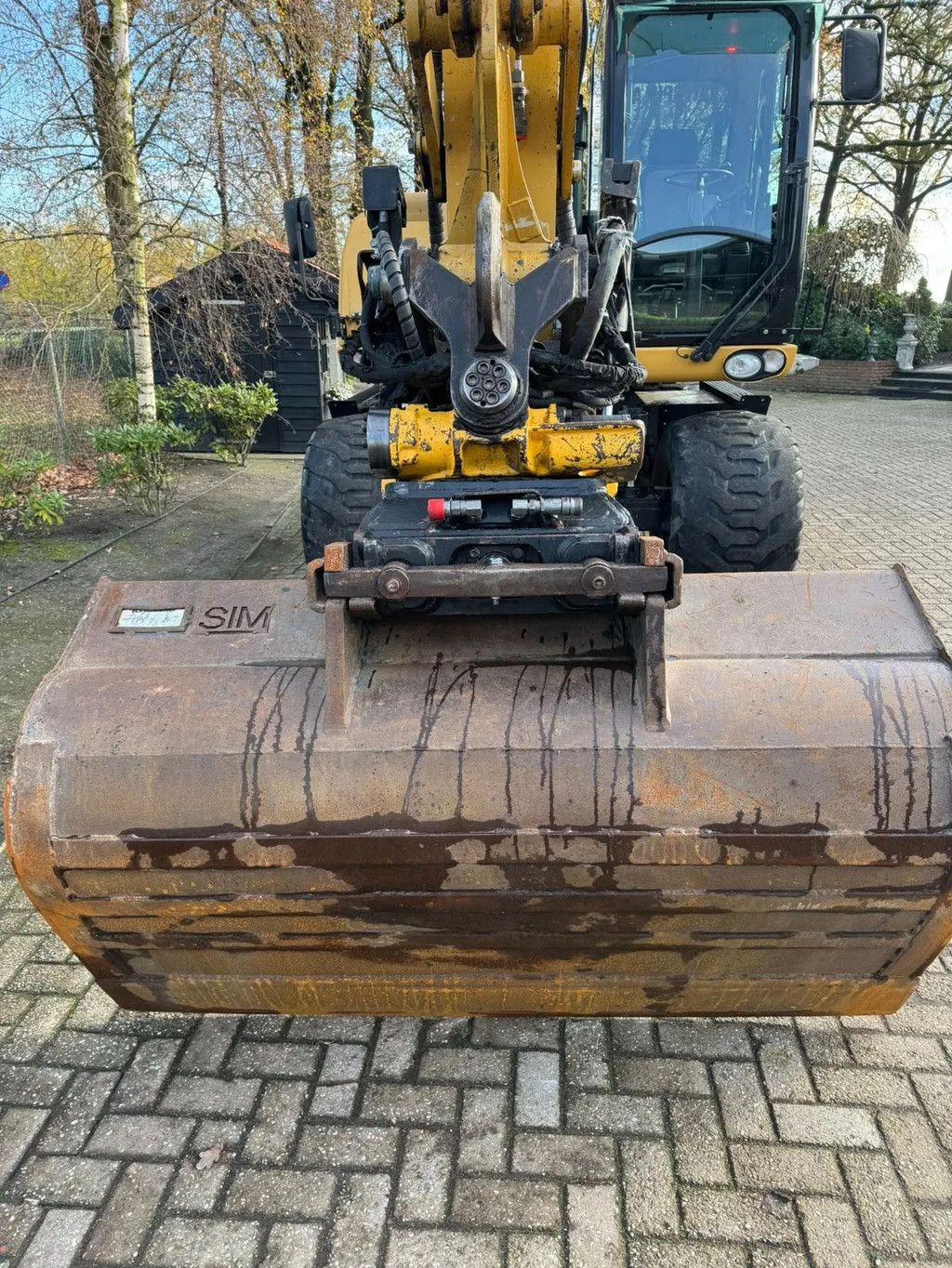 Caterpillar M313D Mobiele kraan