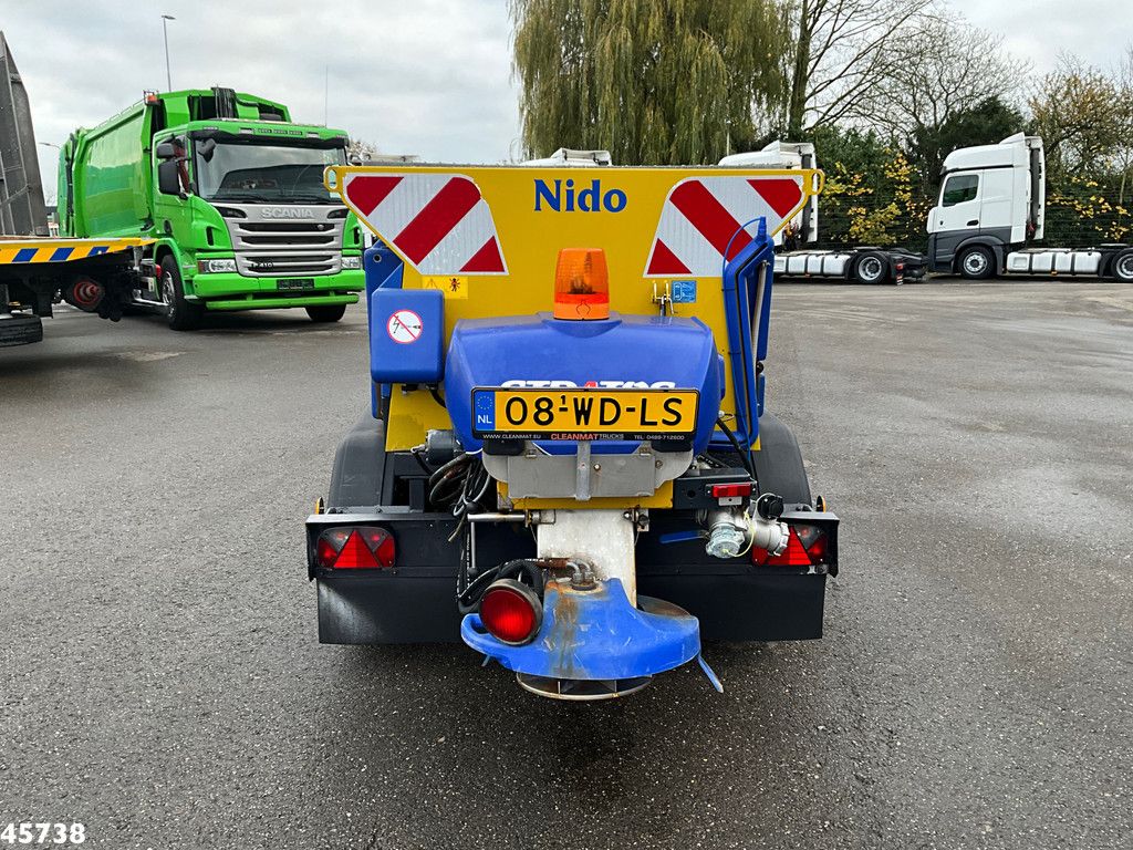 ESVE 2-assige aanhangwagen met Nido zoutstrooier