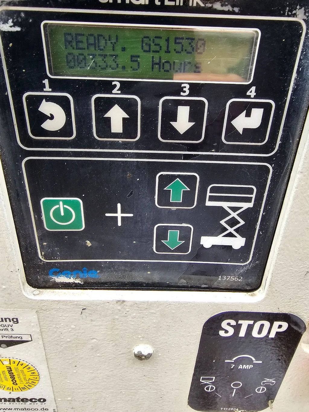 Genie Gs1530 schaarlift hoogwerker gekeurd