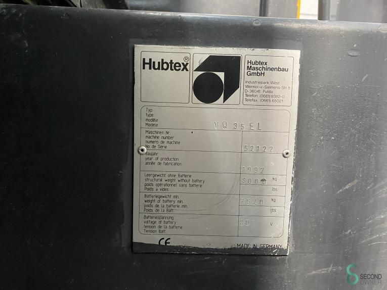 Side loaders Electric Hubtex VQ35EL 1997