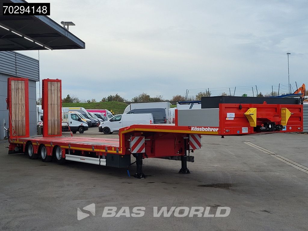Kässbohrer LB3E 3 assen Steering+Lift Axle Extendable Ramps