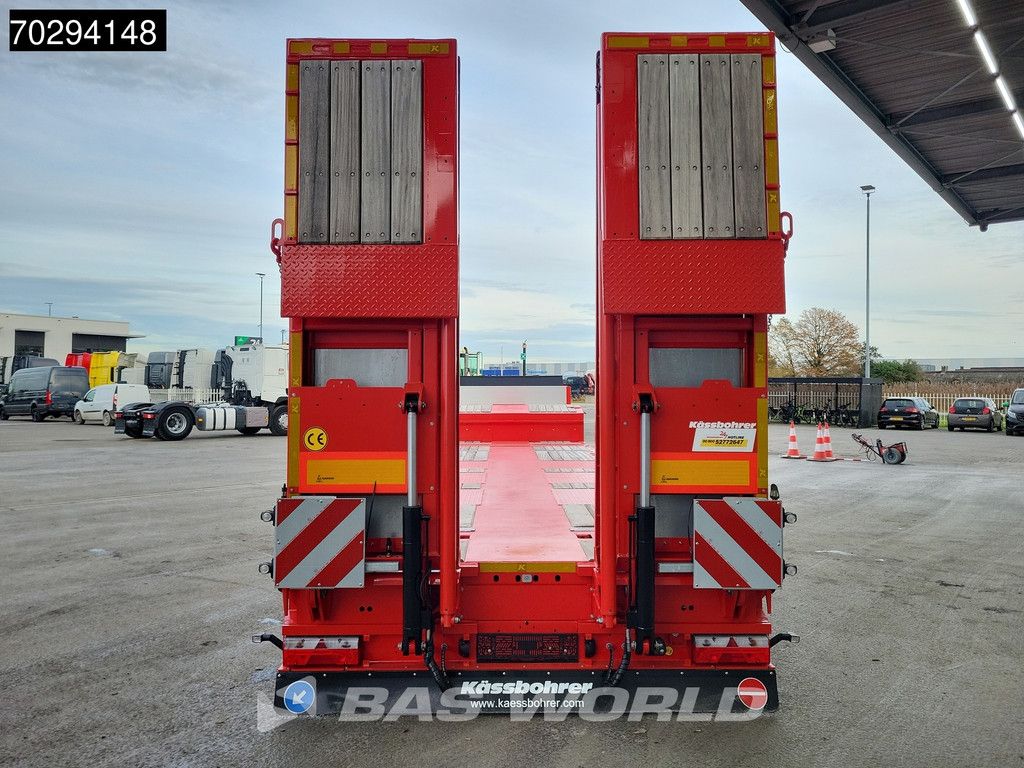 Kässbohrer LB3E 3 assen Steering+Lift Axle Extendable Ramps