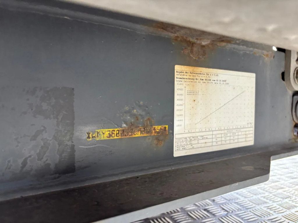 Kempf 55m3 Waterdicht/Schlammdicht 7.040KG