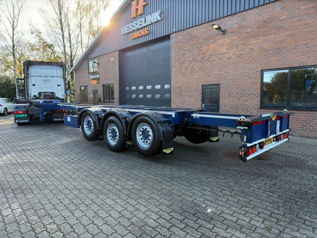 Broshuis 3UCC-39/45 2x20/30/40/45 FT Multi Liftas SAF Schijfremmen APK 08/2026