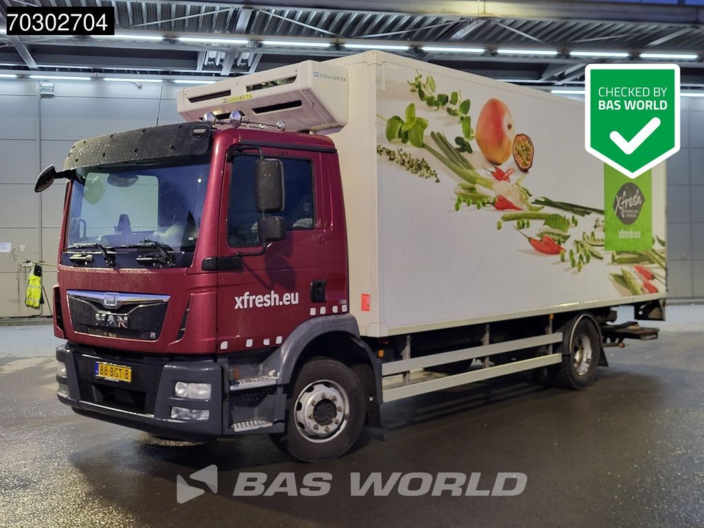 MAN TGM TGM 15.250 4X2 15t NL-Truck APK Konvekta DUOTEMP-DKD514/24-400 V Ladebordwand