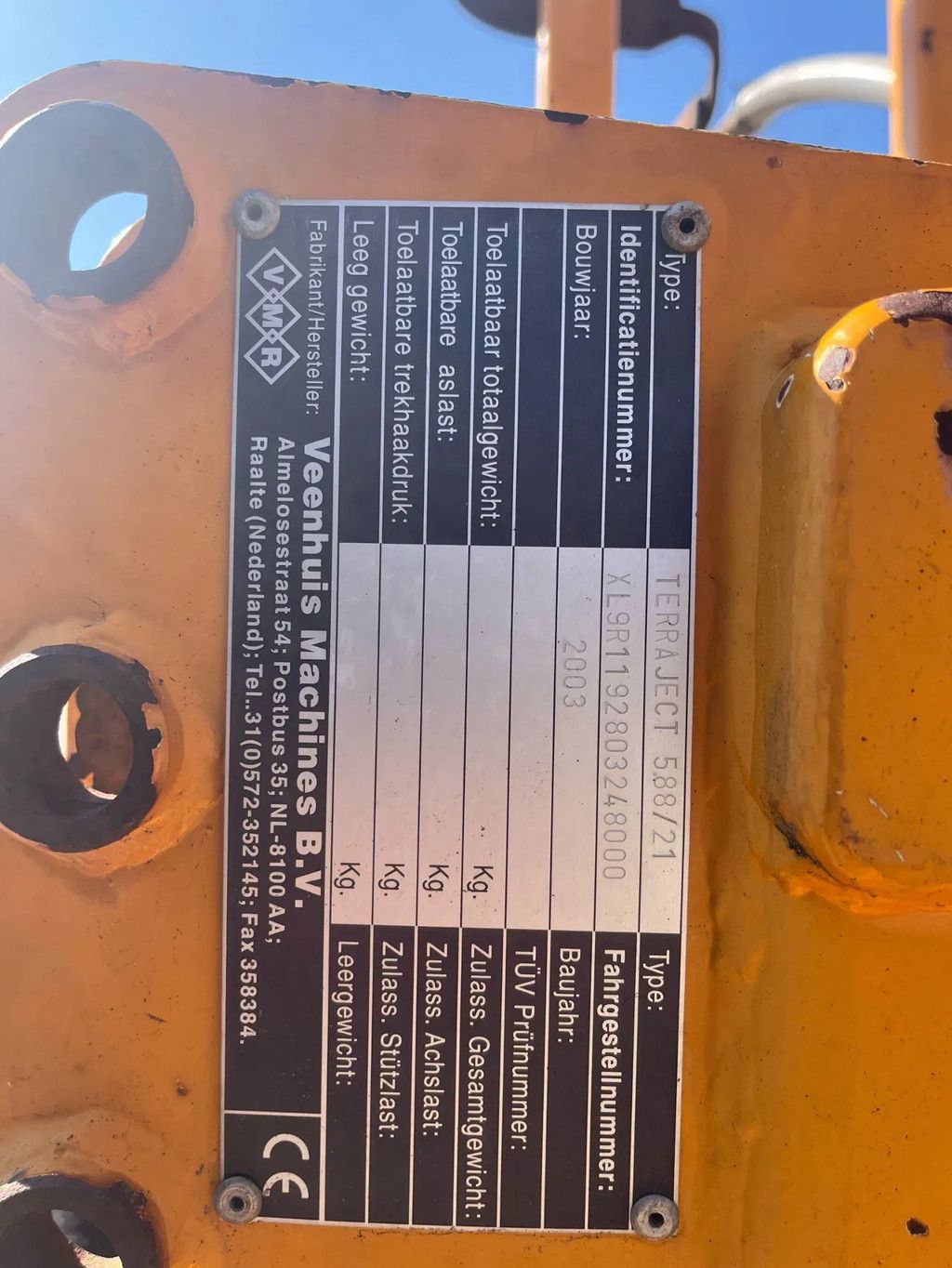 Veenhuis Terraject 588-21 Bouwlandbemester Bemester Veenhuis