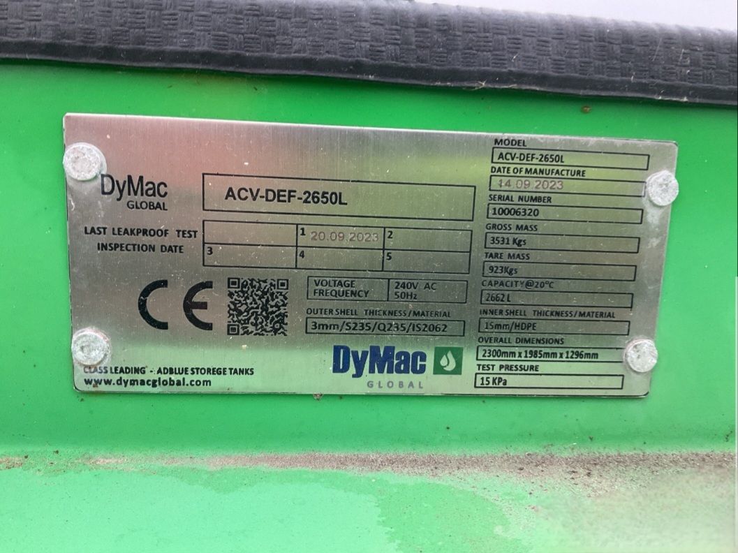 Adblue tank / brandstof opslagtank