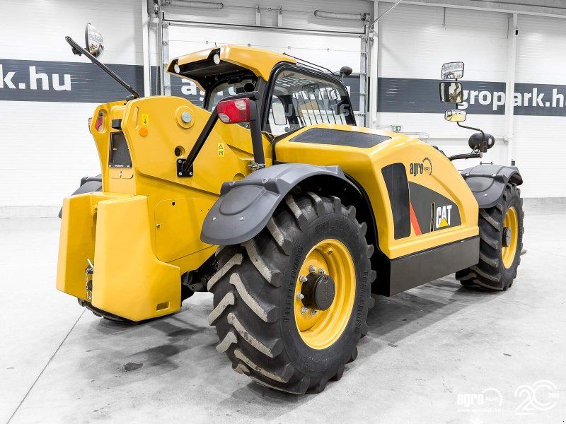 Caterpillar TH407C Agri 7,3 m, 3700 kg, air con, 150 liter pump, 126 hp CAT