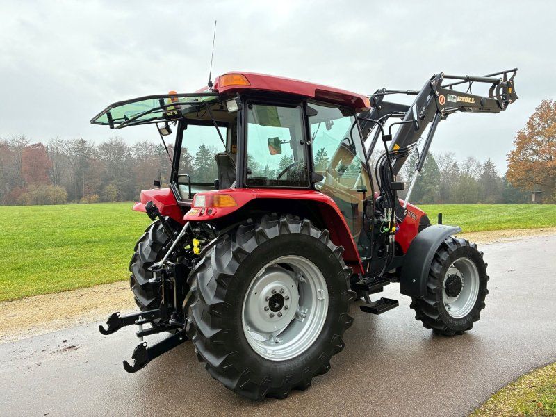 Case JX 70U mit Stoll-Industriefrontlader, original 2100 BStd.