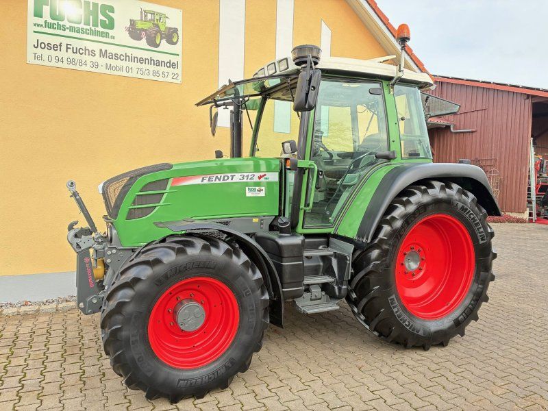 Fendt 312 Vario TMS mit Fronthydraulik, Frontzapfwelle, Deutz Motor