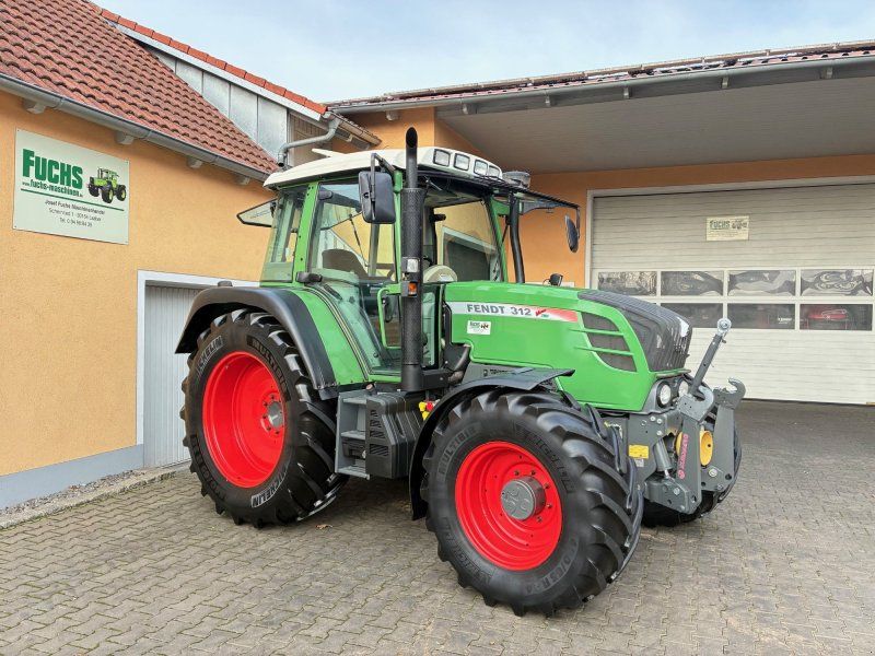 Fendt 312 Vario TMS mit Fronthydraulik, Frontzapfwelle, Deutz Motor
