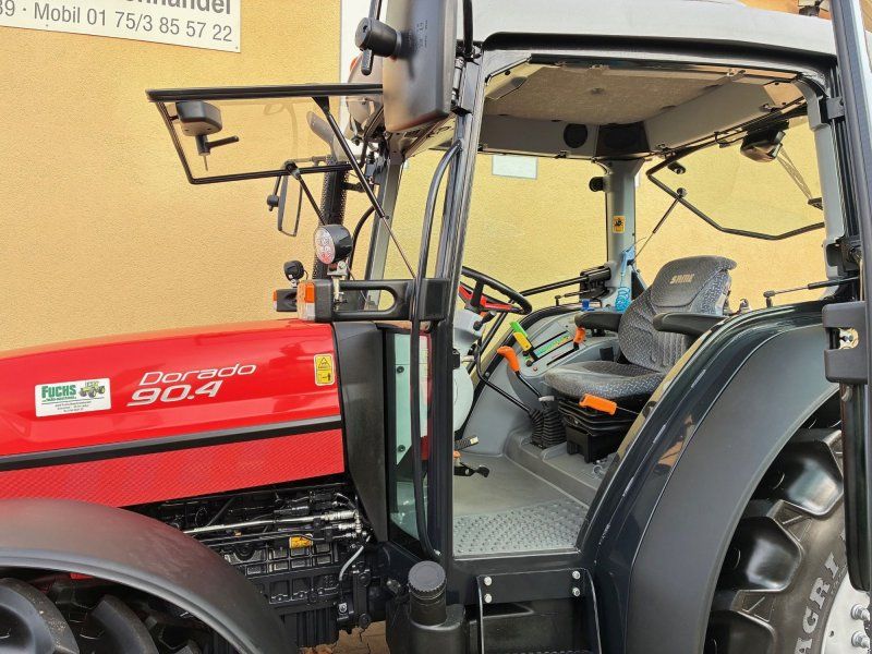 Same Dorado 90.4 mit DL, Klimaanlage, Frontgewichte; Schlepper wie Ne