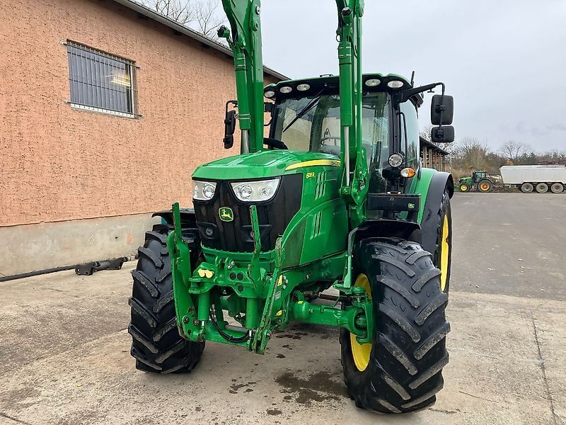 John Deere 6135R + FL 643R