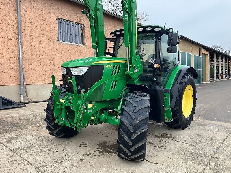 John Deere 6135R + FL 643R