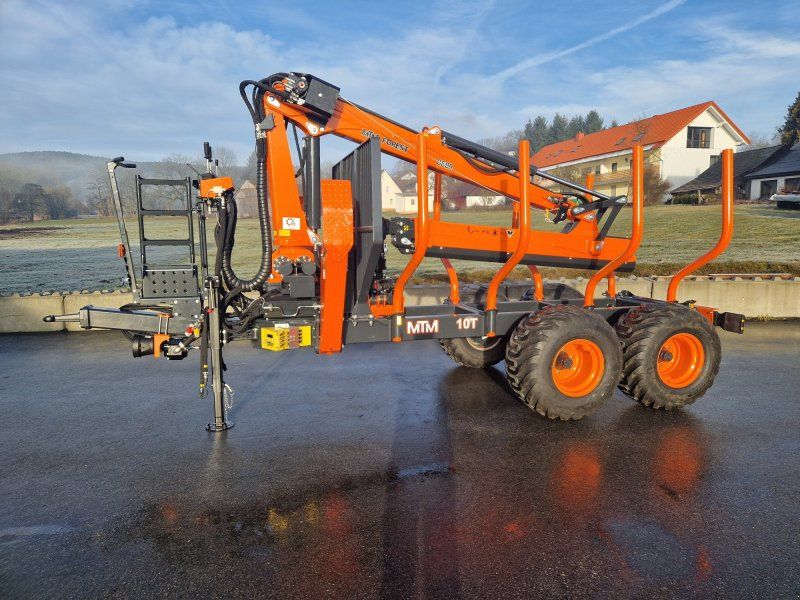 MTM 10T 10to 9,20m Kran Druckluft Dpelrohrrahmen