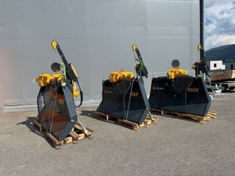 Uniforest Getriebewinde 85GF Front-Heck 2,10m & Hilfswinde