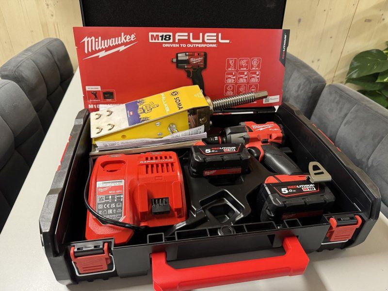 SOMA Fällkeil FK60 mit Milwaukee Schlagschrauber