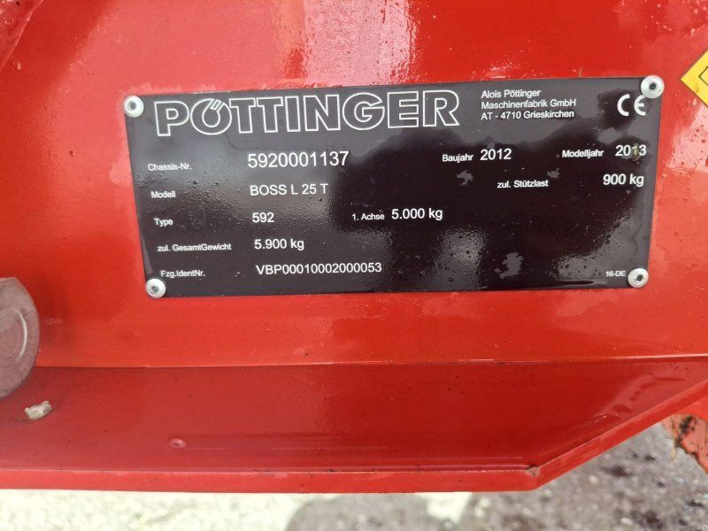 Pöttinger Boss LT 25