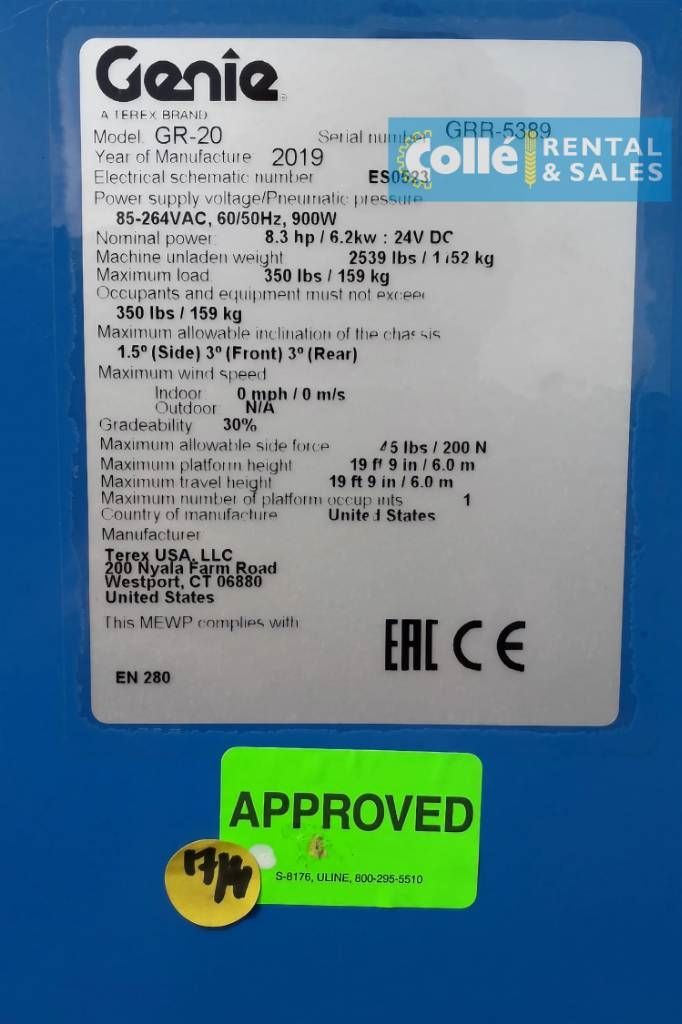 Genie GR-20 | 2020