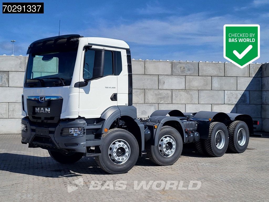 MAN TGS 41.400 8X4 New! Steelsuspension Big-Axle Manual Euro 2