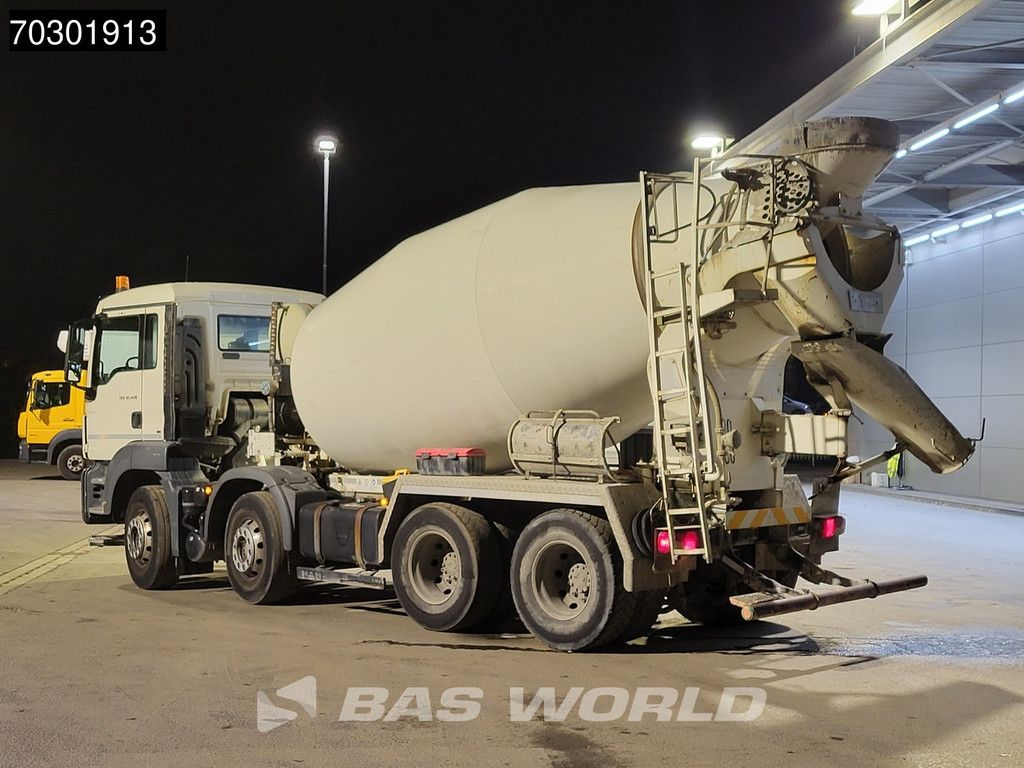 MAN TGS 32.420 8X4 9m3 Schwing Stetter mixer Steelsuspension Automatic Euro 6
