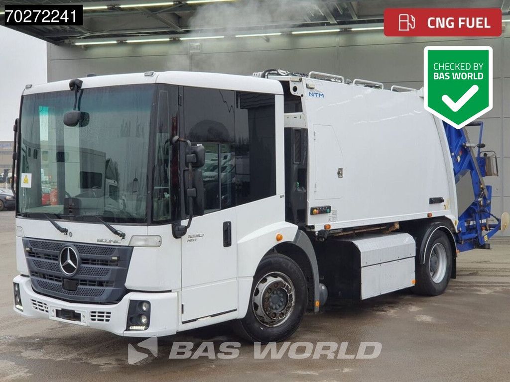 Mercedes Econic 1830 4X2 13m3 NTM KGLS-HL Big-Axle CNG! engine Euro 6