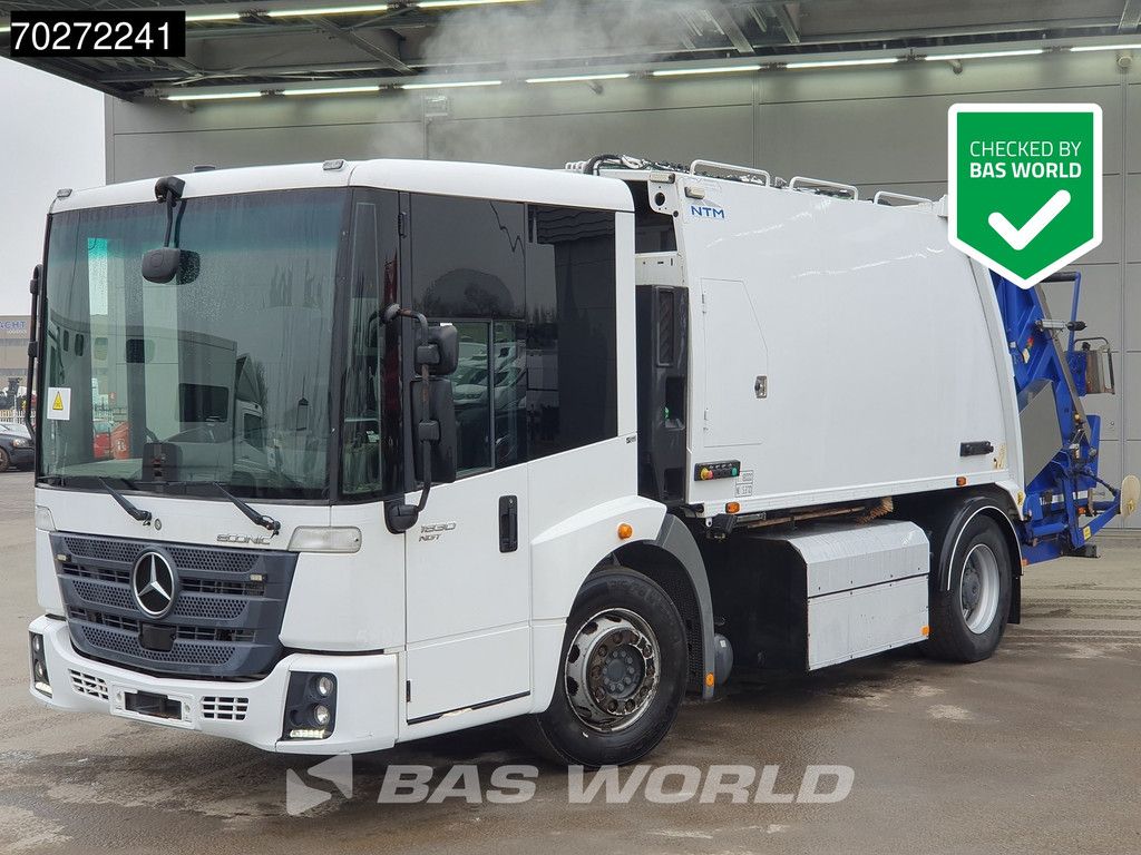 Mercedes Econic 1830 4X2 13m3 NTM KGLS-HL Big-Axle CNG! engine Euro 6