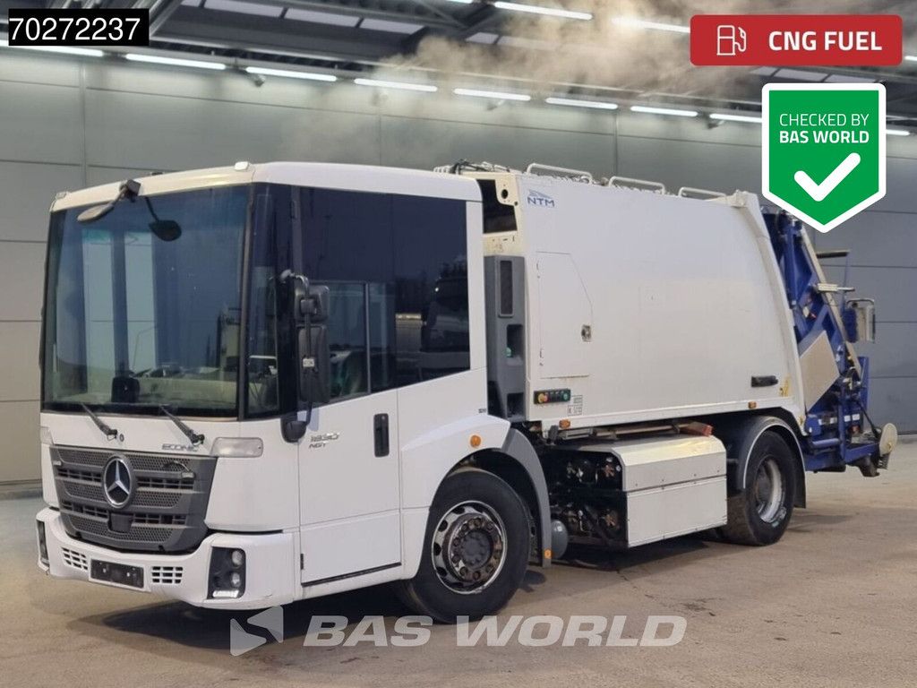 Mercedes Econic 1830 4X2 13m3 NTM KGLS-HL Big-Axle CNG! engine Euro 6