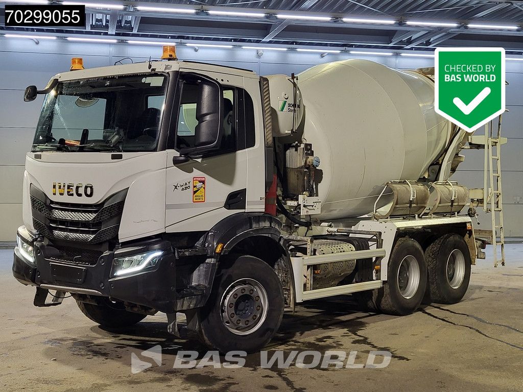 Iveco X-Way 420 6X4 7m3 Stetter Mixer Automatic Retarder Steelsuspension Euro 6