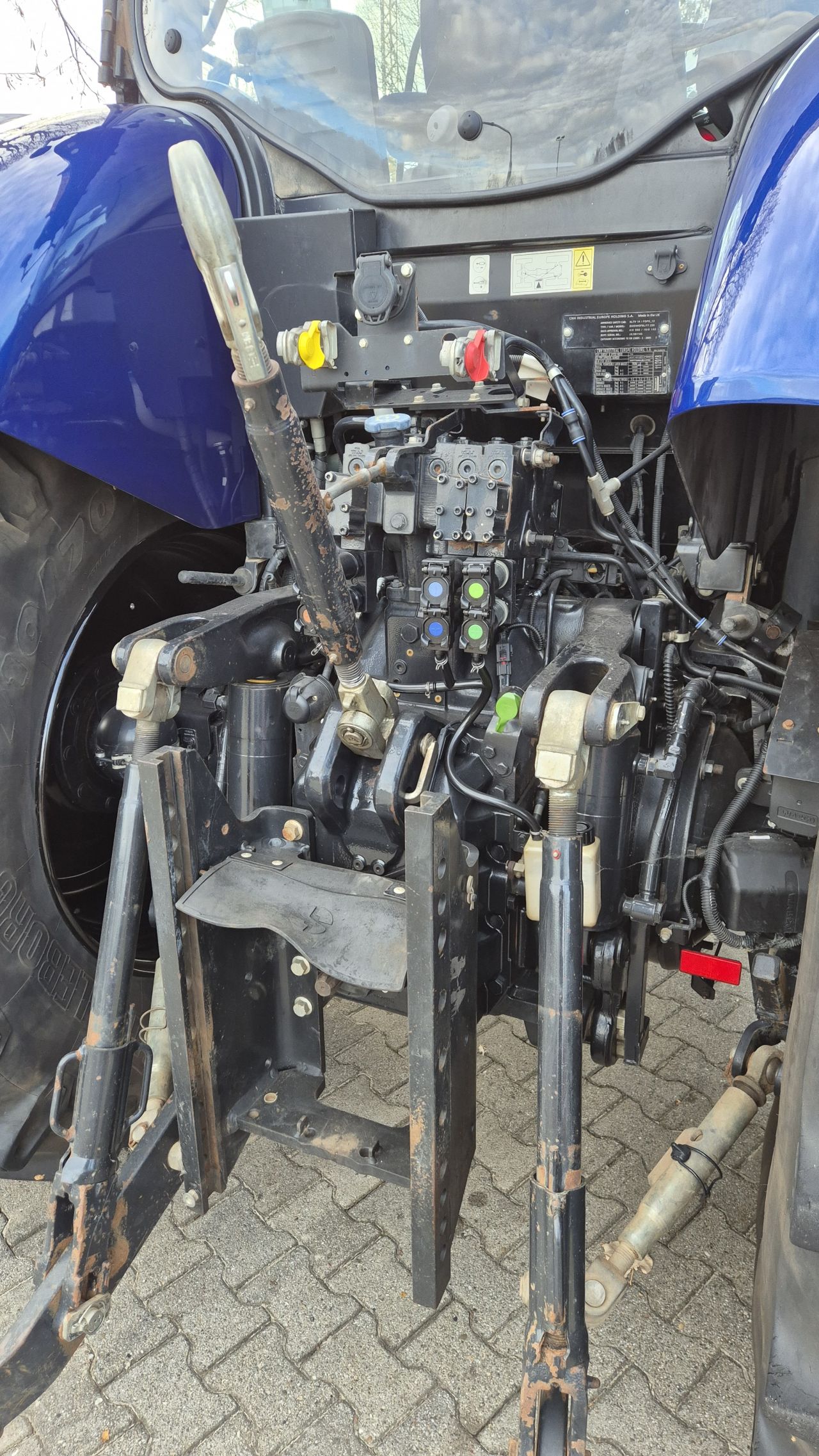 New Holland T7.230 PC 40-eco Lucht, Fronthef en PTO, BluePower