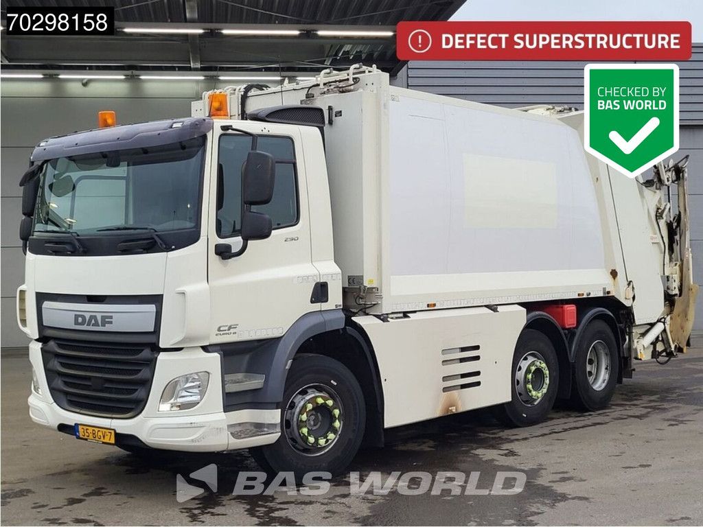 DAF CF 290 6X2 NL-Truck Haller Medim DEFECT! superstructure Lift+Steering Axle ACC Euro 6