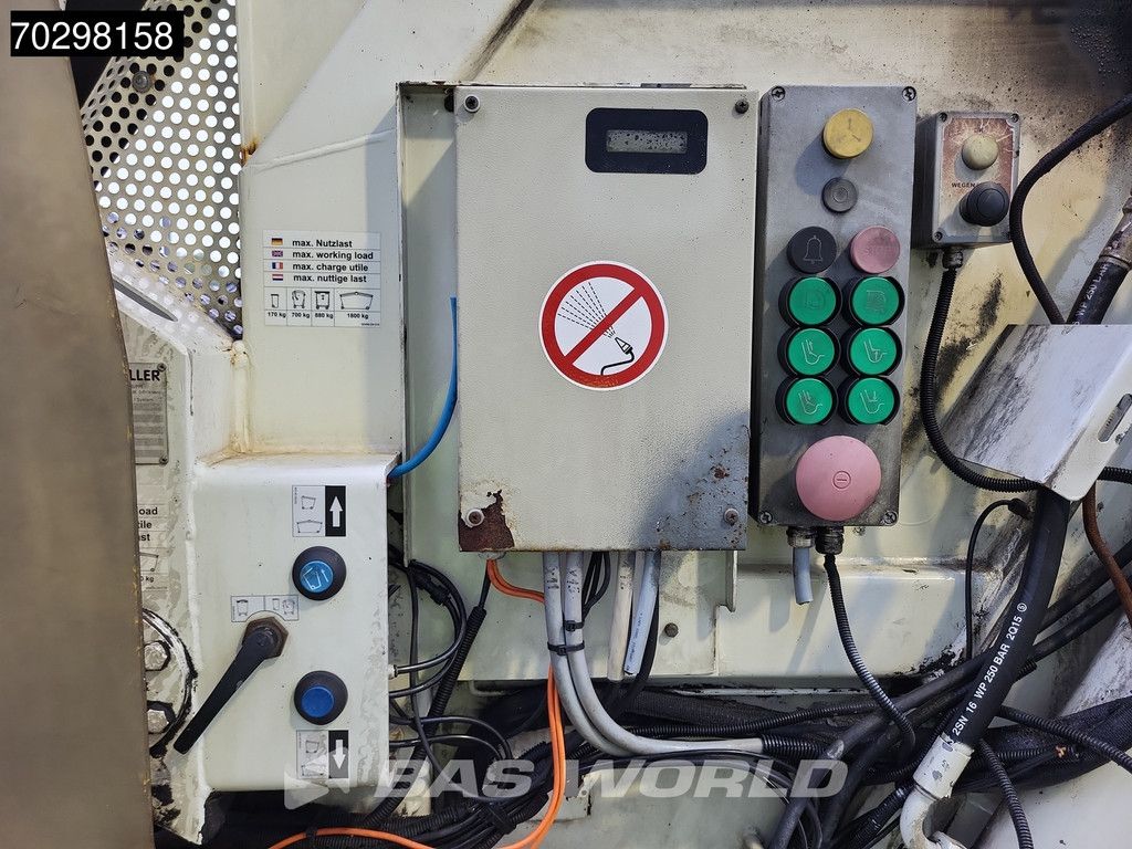 DAF CF 290 6X2 NL-Truck Haller Medim DEFECT! superstructure Lift+Steering Axle ACC Euro 6