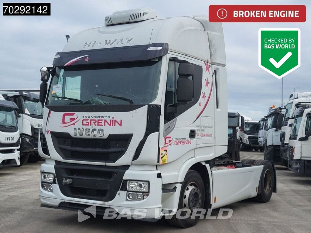 Iveco Stralis 510 4X2 BROKEN ENGINE! Retarder Standairco ACC Euro 6