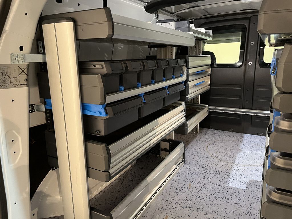 Mercedes-Benz Citan 112 CDI L2 Pro Automaat / Servicebus / Sortimo Inrichting / Euro 6 / Airco / Camera / CarPlay / Navigatie / Klep / 23.000 KM !!