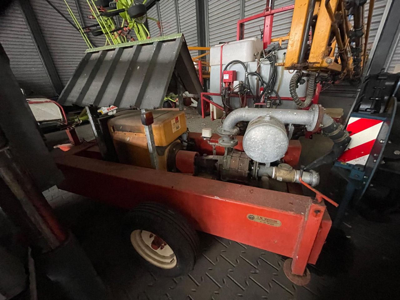 Caprari MEC MR 65 3/3A motorpompset met Hatz Silent dieselmotor