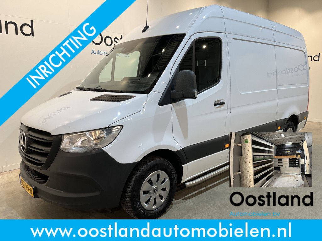 Mercedes-Benz Sprinter 311 CDI L2H2 RWD / Euro 6 / Servicebus / Bott inrichting / 220V / Airco / Oprijplaat / Compressor / CarPlay / Camera