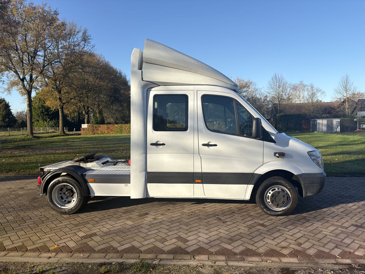 Mercedes Sprinter 518 8.7 ton BE trekker met dubbele cabine