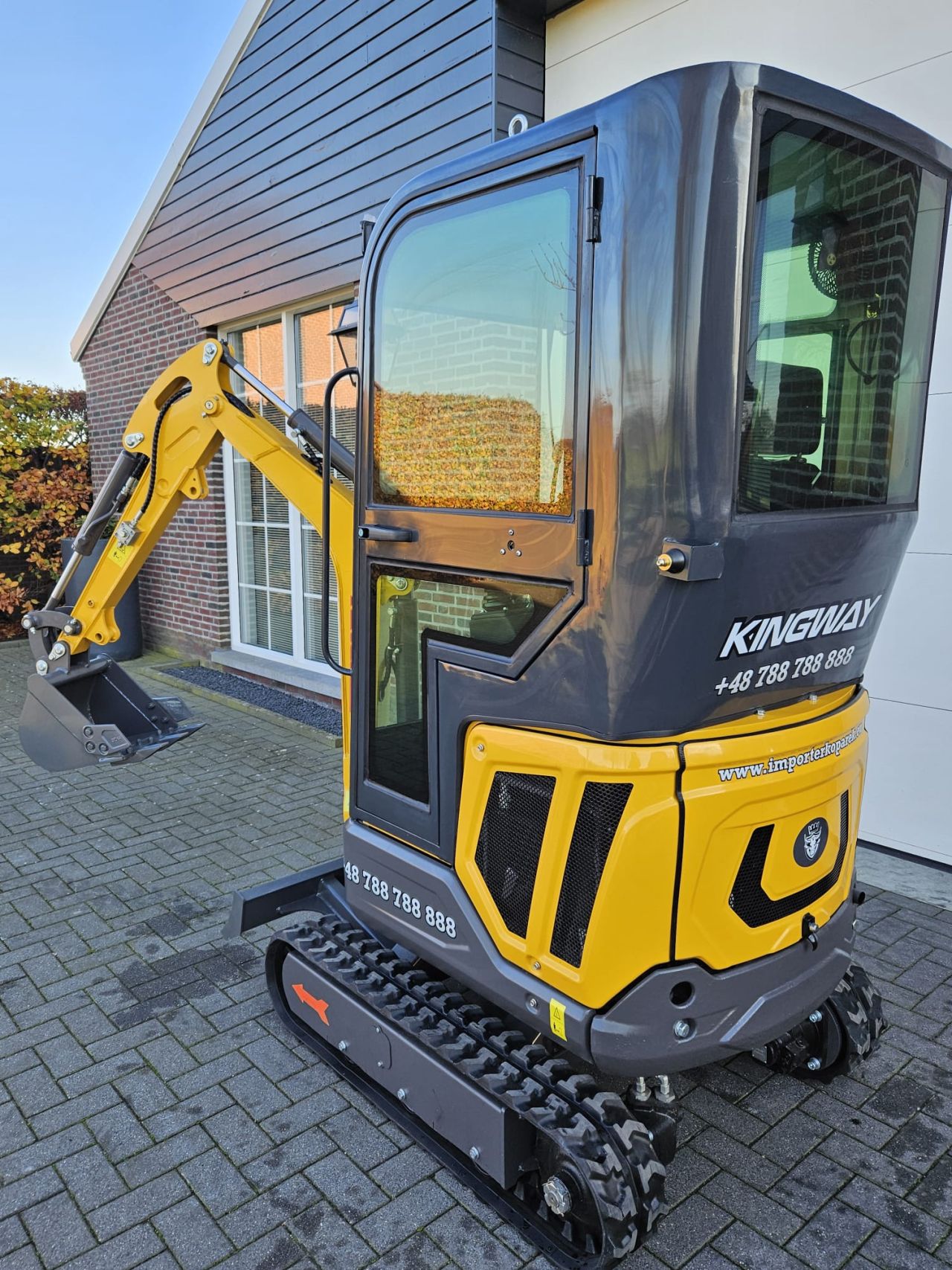 Minigraafmachine minigraver KINGWAY TITAN